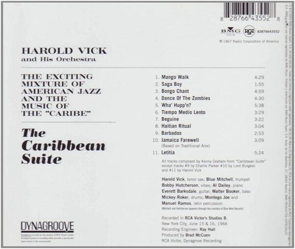 Harold Vick & His Orchestra - The Caribbean Suite