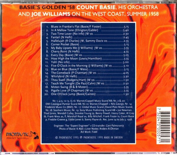 Count Basie - Basie's Golden 58 / On The West Coast