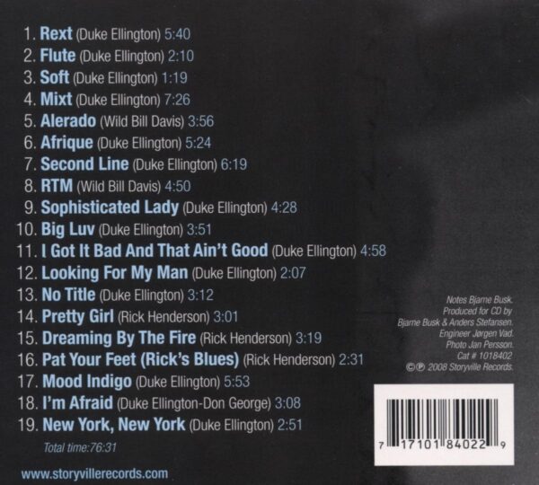 Duke Ellington - New York New York, Previously Unreleased