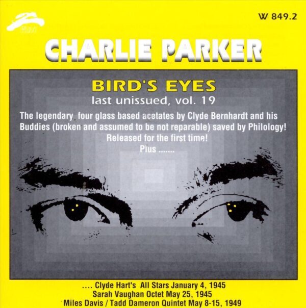 Charlie Parker - Bird's Eyes Vol.19