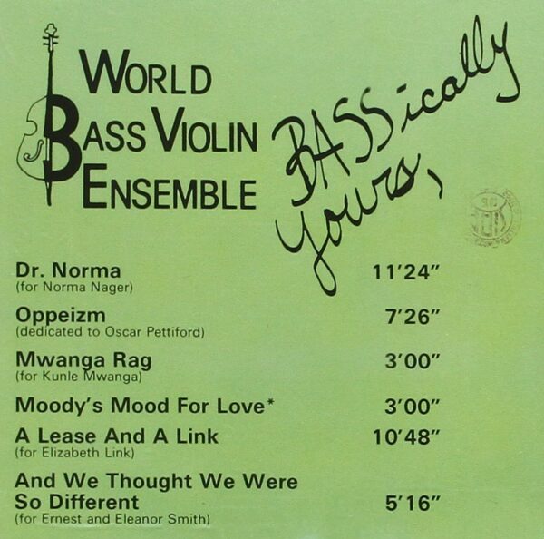 World Bass Violin Ensemble - Bassically Yours