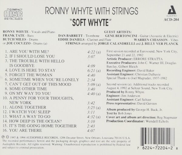 Ronny Whyte - Soft Whyte