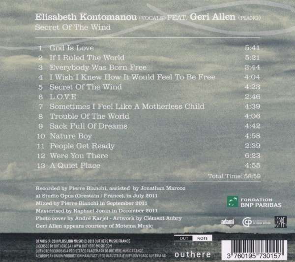 Elisabeth Kontomanou - Secret Of The Wind