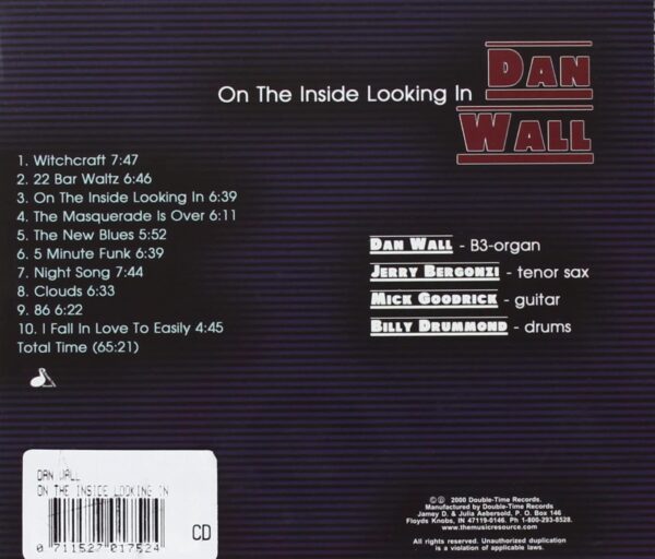Dan Wall - On The Inside Looking In
