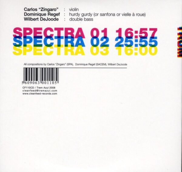 Carlos Zingaro - Spectrum